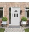 vidaXL Planter 2 pcs Silver 75 x 75 x 60 cm Galvanised Steel