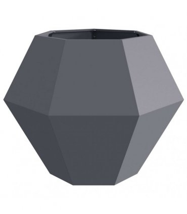 vidaXL Planter Anthracite 100 x 100 x 80 cm Steel