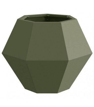 vidaXL Planter Olive Green 50 x 50 x 40 cm Steel