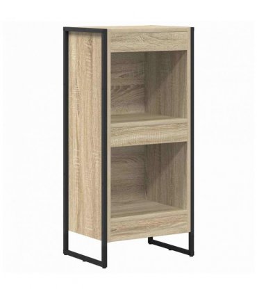 vidaXL Book Cabinet Sonoma 40 x 30 x 86.5 cm Engineered Wood — Colour: Sonoma oak