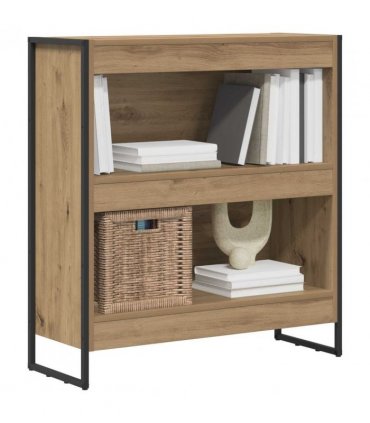 vidaXL Book Cabinet Artisian Oak 80 x 30 x 86.5 cm Engineered Wood — Colour: Artisan oak