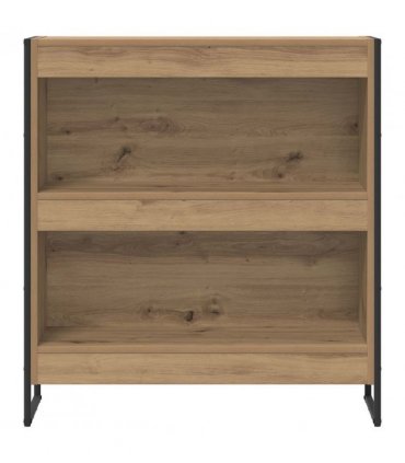 vidaXL Book Cabinet Artisian Oak 80 x 30 x 86.5 cm Engineered Wood — Colour: Artisan oak