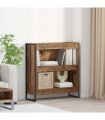 vidaXL Book Cabinet Old Wood 80 x 30 x 86.5 cm Engineered Wood