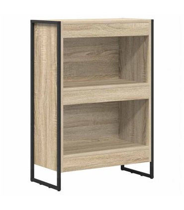 vidaXL Book Cabinet Sonoma 60 x 30 x 86.5 cm Engineered Wood — Colour: Sonoma oak