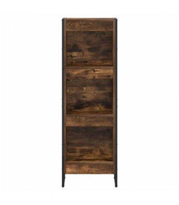 vidaXL Book Cabinet Smoke Oak 40 x 30 x 121 cm Engineered Wood — Colour: Smoked oak