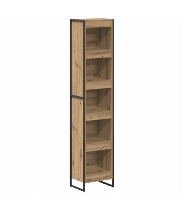 vidaXL Book Cabinet Artisian Oak 40 x 30 x 189.5 cm Engineered Wood — Colour: Artisan oak
