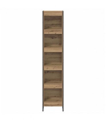vidaXL Book Cabinet Artisian Oak 40 x 30 x 189.5 cm Engineered Wood — Colour: Artisan oak