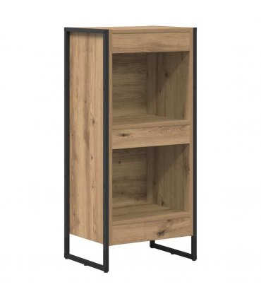 vidaXL Book Cabinet Artisian Oak 40 x 30 x 86.5 cm Engineered Wood — Colour: Artisan oak
