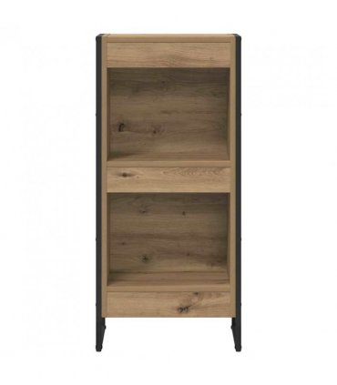 vidaXL Book Cabinet Artisian Oak 40 x 30 x 86.5 cm Engineered Wood — Colour: Artisan oak