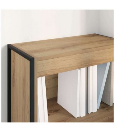 vidaXL Book Cabinet Artisian Oak 60 x 30 x 86.5 cm Engineered Wood — Colour: Artisan oak