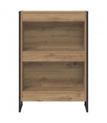 vidaXL Book Cabinet Artisian Oak 60 x 30 x 86.5 cm Engineered Wood — Colour: Artisan oak