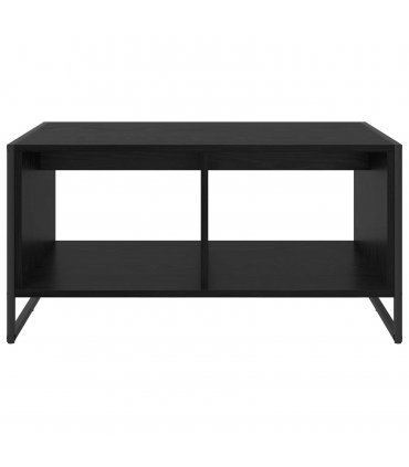 vidaXL Coffee Table Black Oak 80 x 50 x 40 cm Engineered Wood — V0672066074