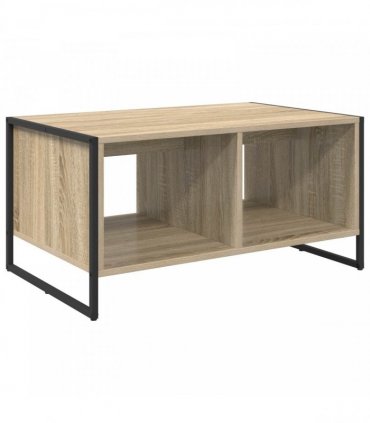 vidaXL Coffee Table Sonoma 80 x 50 x 40 cm Engineered Wood — Colour: Sonoma oak