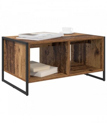 vidaXL Coffee Table Old Wood 80 x 50 x 40 cm Engineered Wood — V0672066077