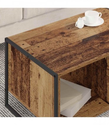 vidaXL Coffee Table Old Wood 80 x 50 x 40 cm Engineered Wood — V0672066077