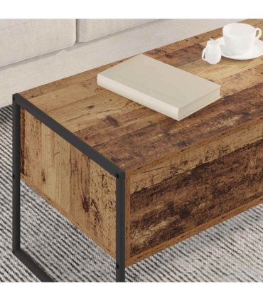 vidaXL Coffee Table Old Wood 100 x 46 x 40 cm Engineered Wood