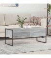 vidaXL Coffee Table Grey Sonoma 100 x 46 x 40 cm Engineered Wood