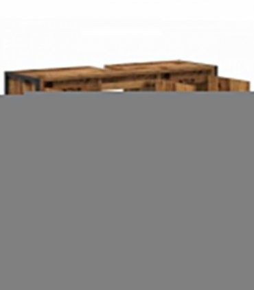 vidaXL Bathroom Cabinet Old Wood 90 x 30 x 60 cm Engineered Wood