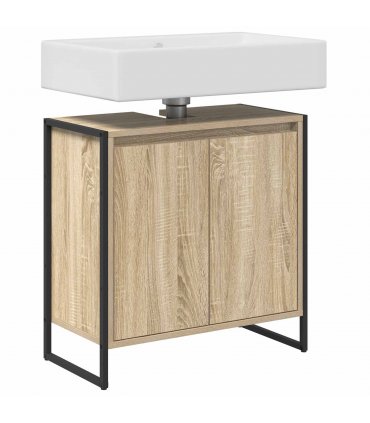 vidaXL Bathroom Cabinet Sonoma 60 x 30 x 60 cm Engineered Wood — Colour: Sonoma oak