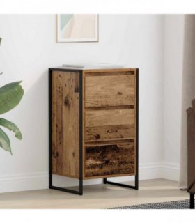 vidaXL Sideboard Old Wood 42 x 36 x 75.5 cm Engineered Wood