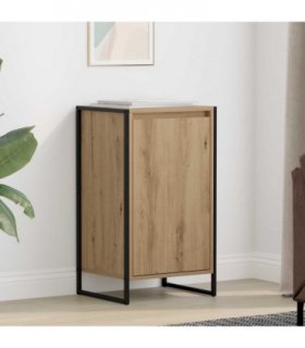 vidaXL Sideboard Artisian Oak 43 x 36 x 75.5 cm Engineered Wood — Colour: Artisan oak — V0672066189