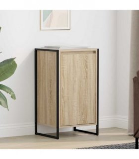 vidaXL Sideboard Sonoma 43 x 36 x 75.5 cm Engineered Wood — Colour: Sonoma oak