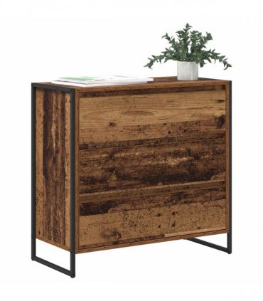 vidaXL Sideboard Old Wood 79 x 36 x 75.5 cm Engineered Wood