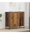 vidaXL Side Cabinet Old Wood 79 x 36 x 75 cm Engineered Wood