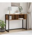 vidaXL End Table Old Wood 100 x 36 x 75 cm Engineered Wood