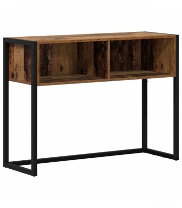 vidaXL End Table Old Wood 100 x 36 x 75 cm Engineered Wood