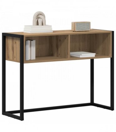 vidaXL End Table Artisian Oak 100 x 36 x 75 cm Engineered Wood — Colour: Artisan oak