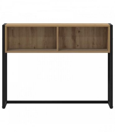 vidaXL End Table Artisian Oak 100 x 36 x 75 cm Engineered Wood — Colour: Artisan oak