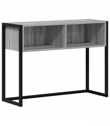 vidaXL End Table Grey Sonoma 100 x 36 x 75 cm Engineered Wood — V0672066235