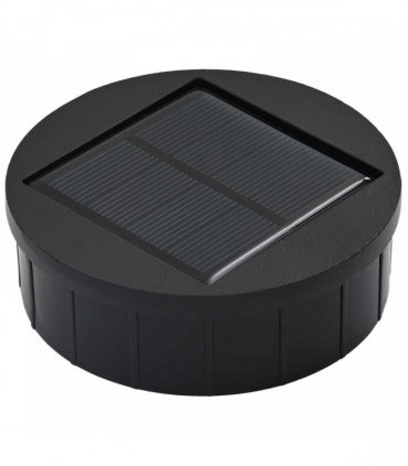 vidaXL Solar LED Pathway Light 2 pcs Olive Green Cold Rolled Steel — Size: 18 x 18 x 50 cm — V0672066286