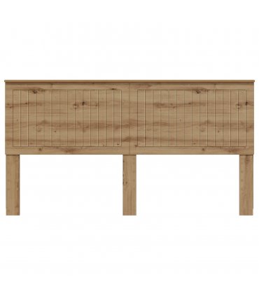 vidaXL Headboard with Headboard Artisan Oak 180 cm Engineered wood