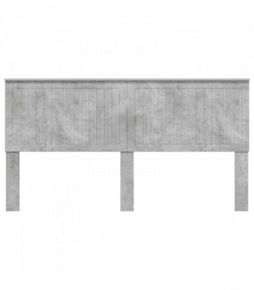 vidaXL Headboard with Headboard Concrete Grey 180 cm Engineered wood