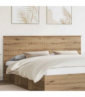 vidaXL Headboard with Headboard Artisan Oak 200 cm Engineered wood