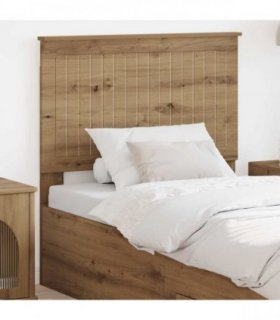 vidaXL Headboard with Headboard Artisan Oak 90 cm Engineered wood