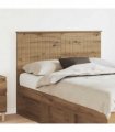 vidaXL Headboard with Headboard Artisan Oak 120 cm Engineered wood