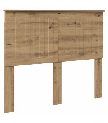 vidaXL Headboard with Headboard Artisan Oak 120 cm Engineered wood