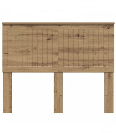 vidaXL Headboard with Headboard Artisan Oak 120 cm Engineered wood