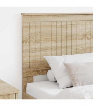 vidaXL Headboard with Headboard Sonoma Oak 90 cm Engineered wood