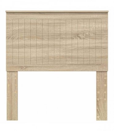 vidaXL Headboard with Headboard Sonoma Oak 90 cm Engineered wood