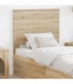 vidaXL Headboard with Headboard Sonoma Oak 80 cm Engineered wood — V0672066425