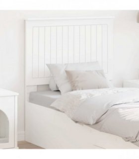 vidaXL Headboard with Headboard White 80 cm Engineered wood — V0672066428