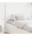 vidaXL Headboard with Headboard White 80 cm Engineered wood — V0672066428
