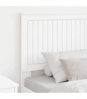 vidaXL Headboard with Headboard White 80 cm Engineered wood — V0672066428