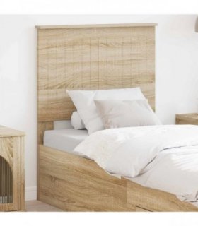 vidaXL Headboard with Headboard Sonoma Oak 75 cm Engineered wood — V0672066437