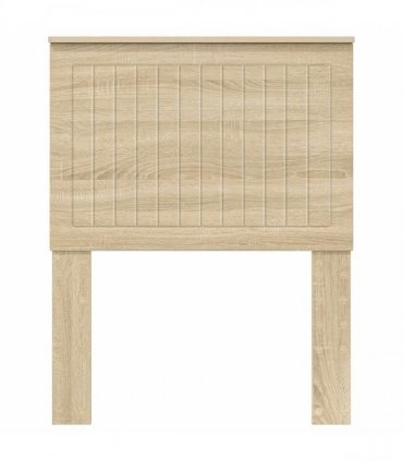 vidaXL Headboard with Headboard Sonoma Oak 75 cm Engineered wood — V0672066437