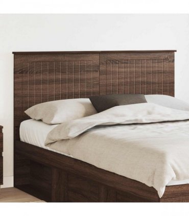 vidaXL Headboard with Headboard Brown Oak 140 cm Engineered wood